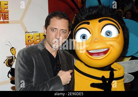 Gad Elmaleh attends the premiere of 'Bee Moovie' held at the Paramount Opera theatre in Paris, France on December 2, 2007. Photo by Giancarlo Gorassini/ABACAPRESS.COM Stock Photo