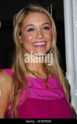 Actress Katrina Bowden attends the premiere of Sony Pictures Classics' 'Sleuth' at Paris Theater on October 2, 2007 in New York City, USA. Photo by Gregorio Binuya/ABACAUSA.COM (Pictured : Katrina Bowden) Stock Photo