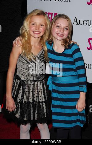 Actresses Peyton List (L) and Sammi Hanratty arrive at the premiere of ...