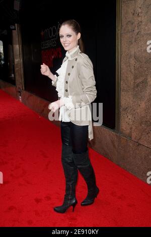 Coco Rocha arriving for Macy's 'Fashion's Night Out' event, in New York City, NY, USA on September 8, 2011. Photo by IKN/ABACAPRESS.COM Stock Photo