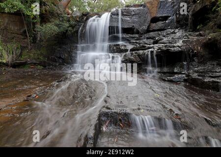 Kelly's Falls; Garawarra State Conservation Area NSW Australia Stock Photo