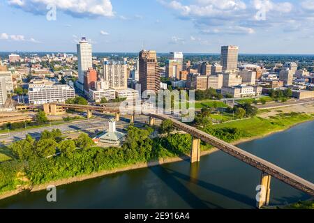 Downtown Memphis, Tennessee Stock Photo