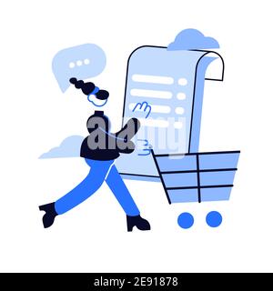 Buy abstract concept vector illustration. Website menu bar Stock Vector