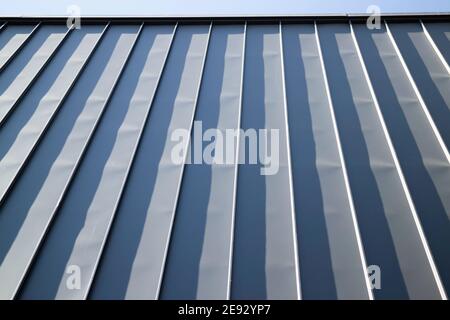 Grunge black metal wall background and texture, stock photo Stock Photo