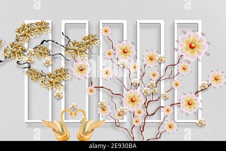 elegant luxury white background illustration with wavy draped folds of  cloth, smooth silk texture with wrinkles and creases in flowing fabric Stock  Photo - Alamy