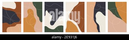 Big set of various vector highlight covers.  Stock Vector
