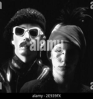 The Catch. Annie Lennox, Dave Stewart . 1977 Stock Photo