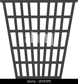 delete icon black vector illustration Stock Vector Image & Art - Alamy