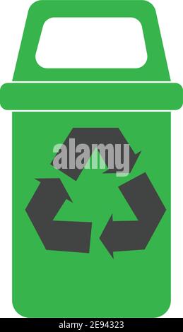 trash can icon vector illustration Stock Vector
