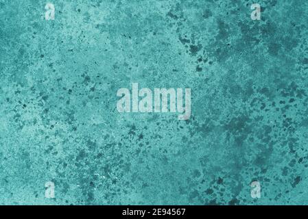 Turquoise background with concrete texture. Stock Photo