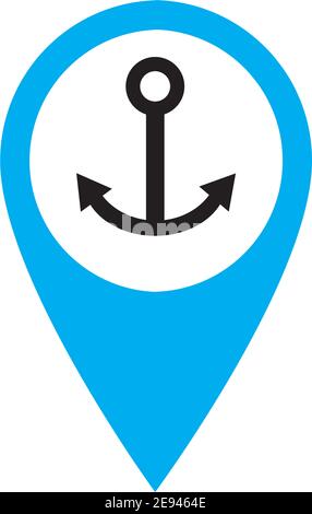 Transport buttons set with map Vector illustration transportation map point icon  transport pointers on map Stock Vector