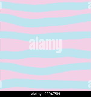 Abstract watercolor seamless pattern lines background in color Stock Vector