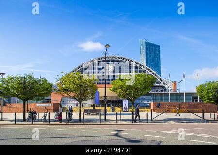 United Kingdom, England, Greater Manchester, Manchester, Manchester Central Convention Center Stock Photo