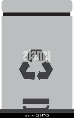 trash can icon vector illustration Stock Vector