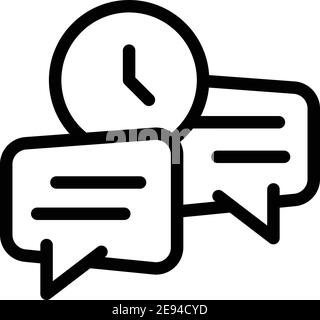 Quick tips icon. Outline quick tips vector icon for web design isolated on white background Stock Vector