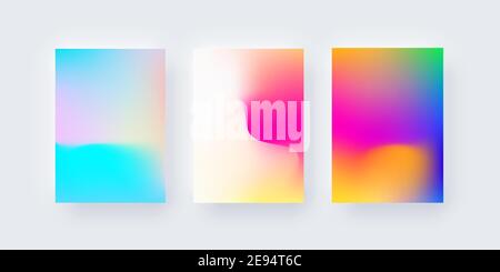 Vector Illustration Bright Abstract Pattern Background with Gradient Stock Vector