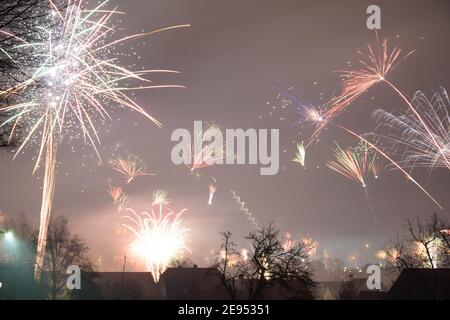 Happy New Year - Bright colors of celebration. Year 2023 Stock Photo - Alamy