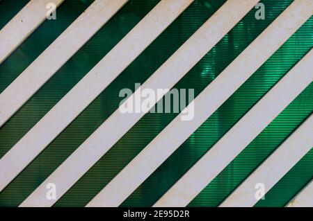 background made of artificial objects like a wall Stock Photo
