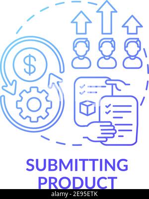 Icon for submitting,submit Stock Vector Image & Art - Alamy