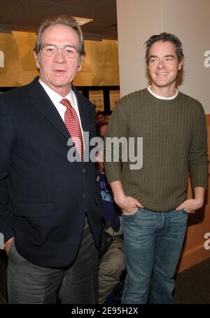 Actor and director Tommy Lee Jones and composer Marco Beltrami