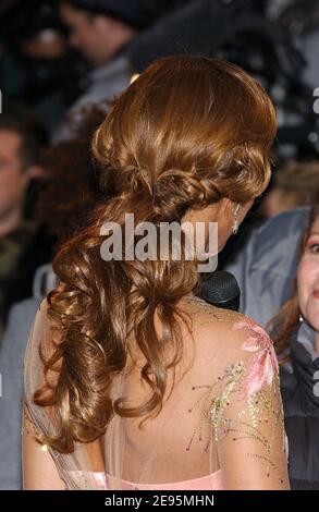 Singer, actress and cast member Beyonce Knowles arrives at ""The Pink  Panther"" world premiere held at the Ziegfeld theatre in New York, on  Monday, February 6, 2006. Photo by Nicolas Khayat/ABACAPRESS.COM Stock