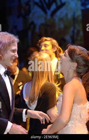 Princess Caroline of Monaco's son Andrea Casiraghi opens the ball with his sister Charlotte Casiraghi, wearing Chanel, at the Rose Ball 2006 held at The Monte-Carlo Sporting Club, on March 25, 2006 in Monaco. Photo by Pool/ABACAPRESS.COM Stock Photo