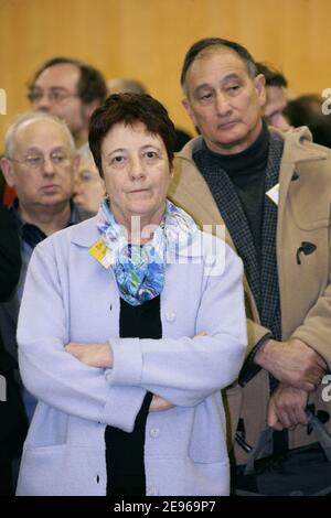 French 'Lutte Ouvriere' General Secretary Arlette Laguiller at the '33 eme congrs' of the communist party organized in Le Bourget on march 25, 2006. Photo by Thierry Orban/ABACAPRESS.COM Stock Photo