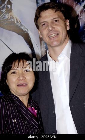French president Jacques Chirac adopted daughter Ahn Dao Traxel and her husband Emmanuel Traxel attend the premiere of 'Jean-Philippe' directed by Laurent Tuel held at the UGC Normandy Theater in Paris, France on March 28, 2006. Photo by Klein-Gouhier/ABACAPRESS.COM Stock Photo