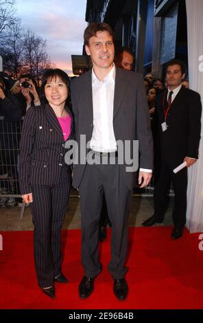 President Jacques Chirac adopted daughter Anh Trao Traxel and her husband attend the premiere of 'Jean-Philippe' directed by Laurent Tuel held at the UGC Normandy Theater in Paris, France on March 28, 2006. Photo by Klein-Gouhier/ABACAPRESS.COM Stock Photo