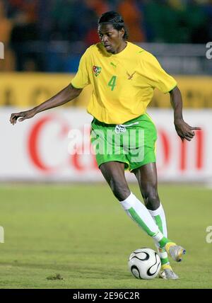 Togo's Adebayor during African Cup of Nations 2006 inCairo Egypt on January 24, 2006. Photo by Christian Liewig/ABACAPRESS.COM Stock Photo