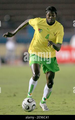 Togo's Adebayor during African Cup of Nations 2006 inCairo Egypt on January 24, 2006. Photo by Christian Liewig/ABACAPRESS.COM Stock Photo