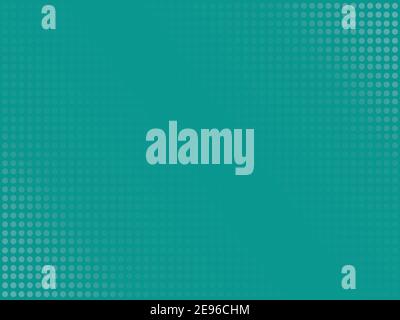 Abstract technology with blue dots pattern on gradients blue background. vector illustration, circle elements, backdrop or wallpaper Stock Vector