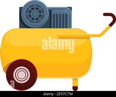 Cold compressor icon. Cartoon of cold compressor vector icon for web design isolated on white background Stock Vector