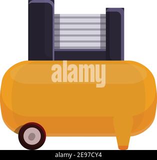 Compressor station icon. Cartoon of compressor station vector icon for web design isolated on white background Stock Vector