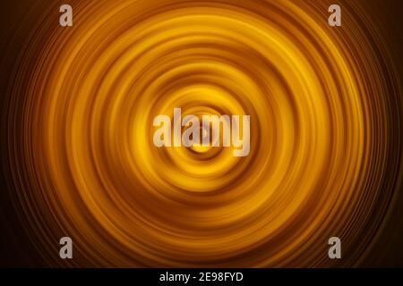 Radial blur golden abstract background for design purpose Stock Photo