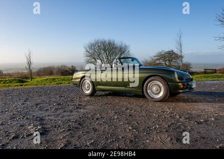 1995 MG RV8 modern classic British V8 sports car Stock Photo