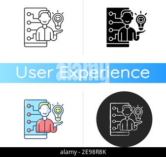 Emotional design icon Stock Vector