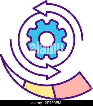 Product development RGB color icon Stock Vector Image & Art - Alamy