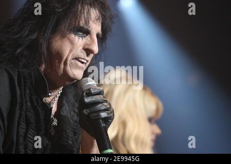 Alice Cooper performing his Halloween Night of Fear at Wembley Arena, London Stock Photo