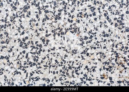 Terrazzo flooring texture polished stone pattern wall and color old surface marble for background Stock Photo