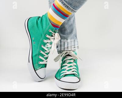 funny sneaker socks