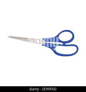 stationery blue scissors 4557271 Vector Art at Vecteezy