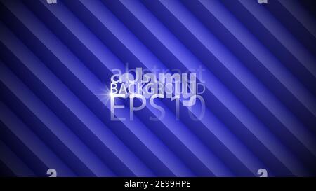 EPS10 vector illustration. Background with three-dimensional effect composed of bands with different shades of color and shadows. Perfect for any use. Stock Vector