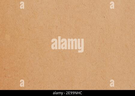 Organic brown paper, cardboard, recyclable material, has small inclusions of cellulose. Blank for your design Stock Photo