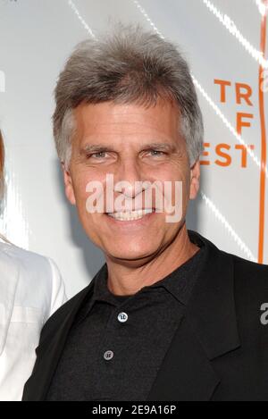 Mark Spitz arrives at the 5th Annual Tribeca Film Festival premiere of 'Freedom's Fury' held at the Loews Village theatre in New York, Ny, USA on April 27, 2006. Photo by Nicolas Khayat/ABACAPRESS.COM Stock Photo