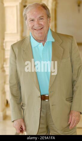 French actor Pierre Mondy poses during the first Djerba International Television Festival in Djerba, Tunisie, on April, 28, 2006. Photo by Bruno Klein/ABACAPRESS.COM Stock Photo