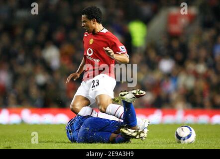 Manchester United's Kieran Richardson during the FA Barclays Premiership, Manchester United vs Middlesbrough in Manchester, UK on May 1, 2006. The game ended in a draw 0-0. Photo by Christian Liewig/ABACAPRESS.COM Stock Photo