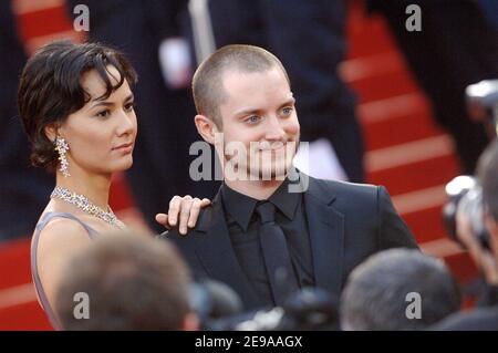 Elijah Wood and girlfriend Pamela Racine out and about during the 2009 ...