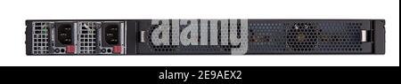 IT Hardware Server isolated and cutout on white background Stock Photo