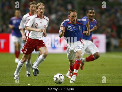 France's Franck Ribery during the International Friendly match, France vs Denmark at the Bollaert Stadium in Lens, France on May 31, 2006. France won 2-0. Photo by Christian Liewig/ABACAPRESS.COM Stock Photo